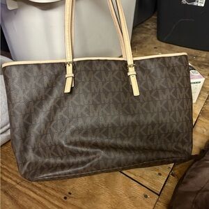Michael Kors Brown Tote Bag